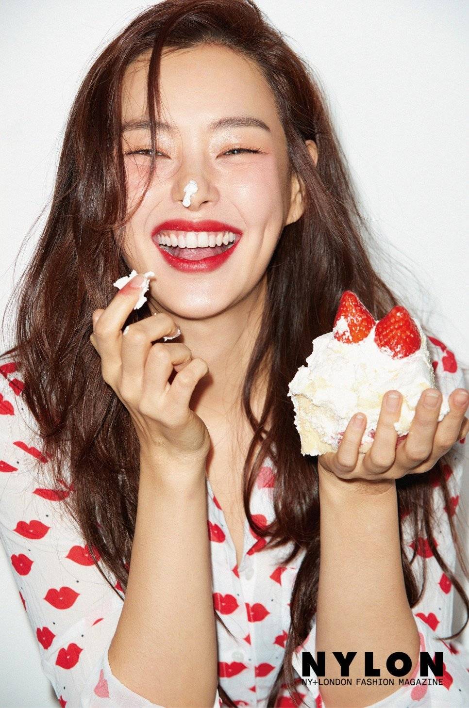 Lee Ha Nee Nylon Magazine GUESS March 2019